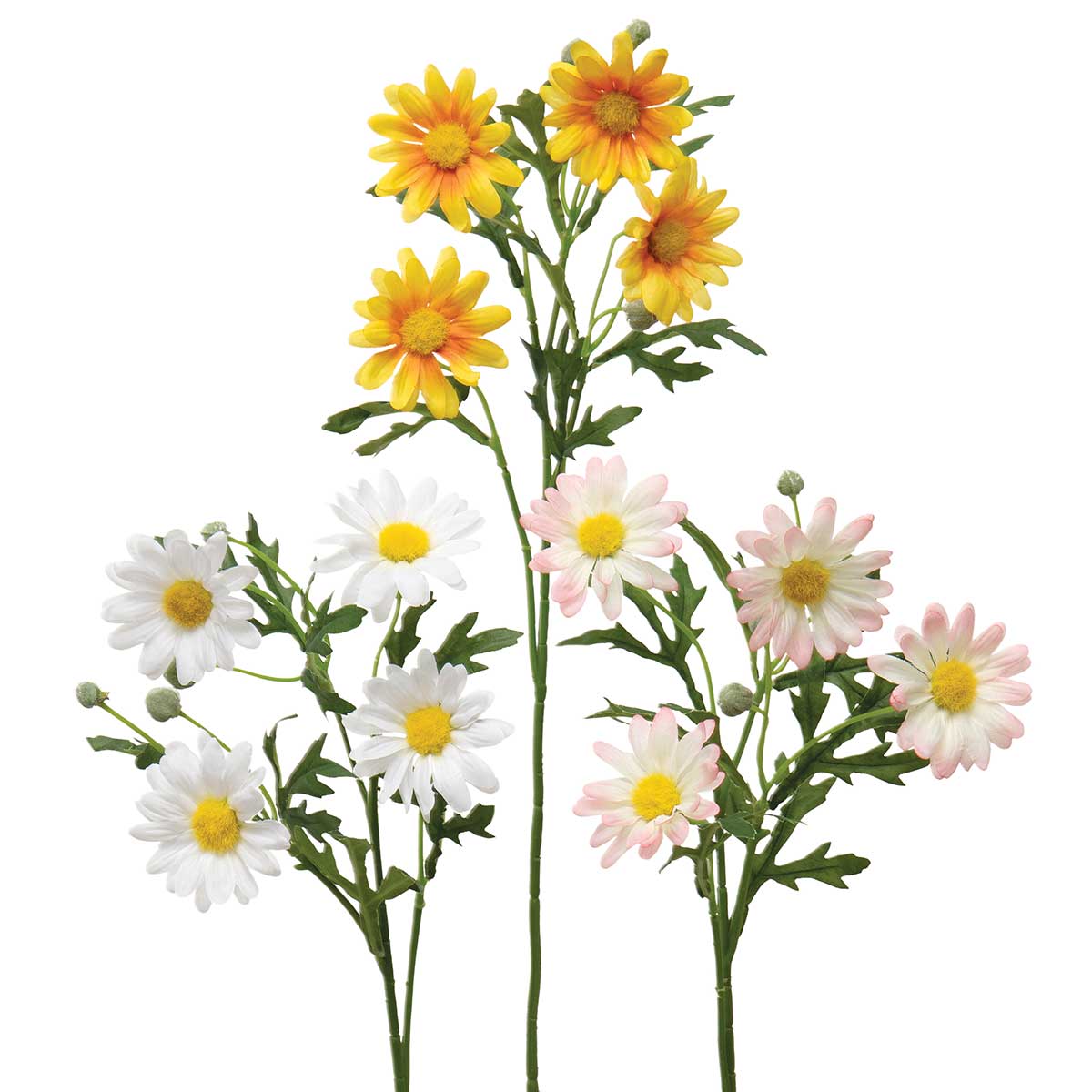 SPRAY DAISY PINK 6IN X 22IN - Click Image to Close